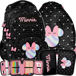 ŠKOLSKÝ BATOH PRE DIEVČATKO MINNIE MOUSE + 2 ďalšie produkty